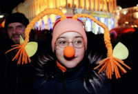 Новогодние гулянья, Киев, Украина