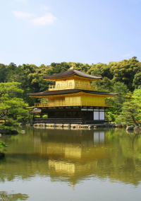 ...это спокойствие и величие храмов с многовековой историей (Золотой павильон, Киото)