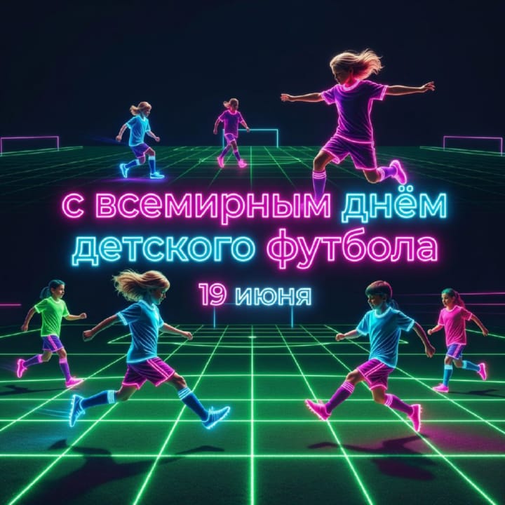 всемирный день детского футбола, открытка №40