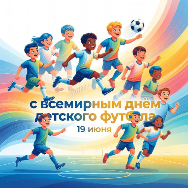 всемирный день детского футбола, открытка №42