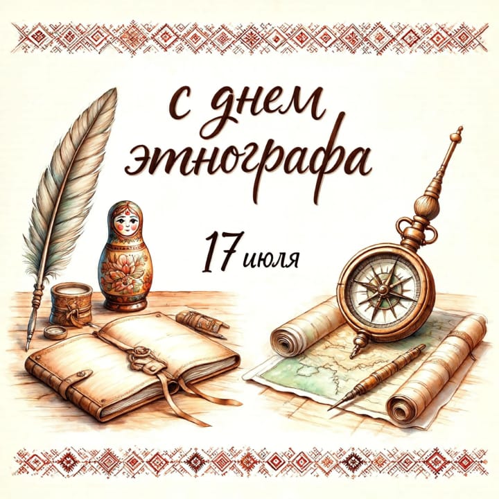 день этнографа в России, открытка №10