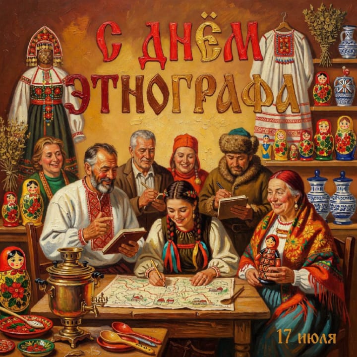 день этнографа в России, открытка №14