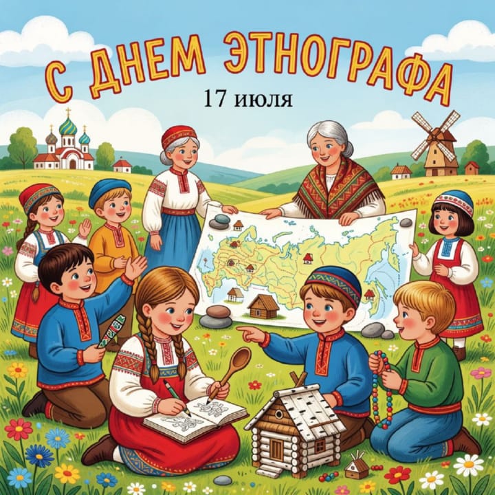 день этнографа в России, открытка №15