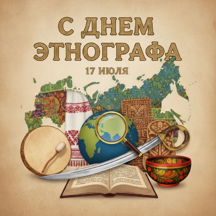 день этнографа в России, открытка №4