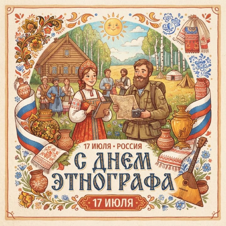 день этнографа в России, открытка №5