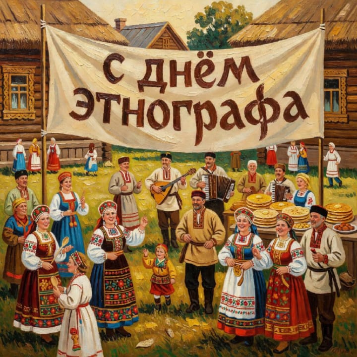 день этнографа в России, открытка №6