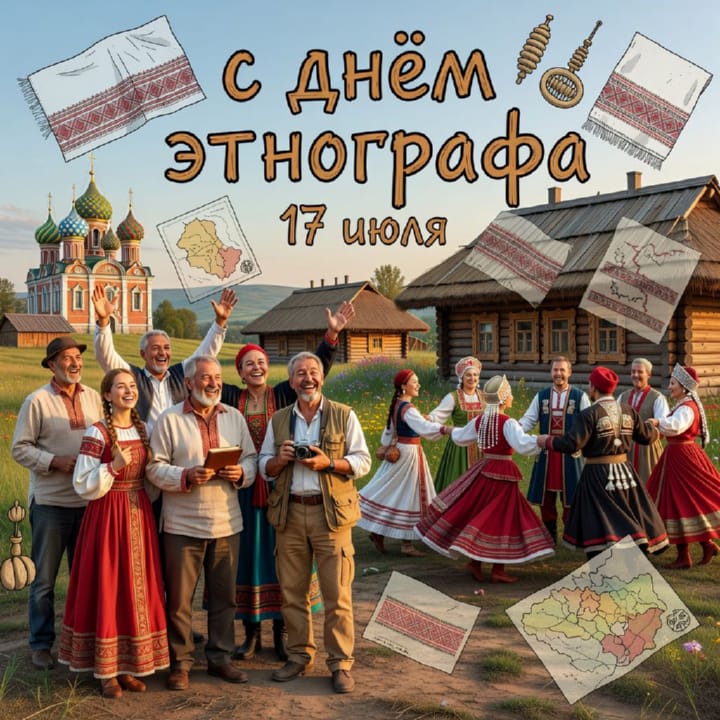 день этнографа в России, открытка №7
