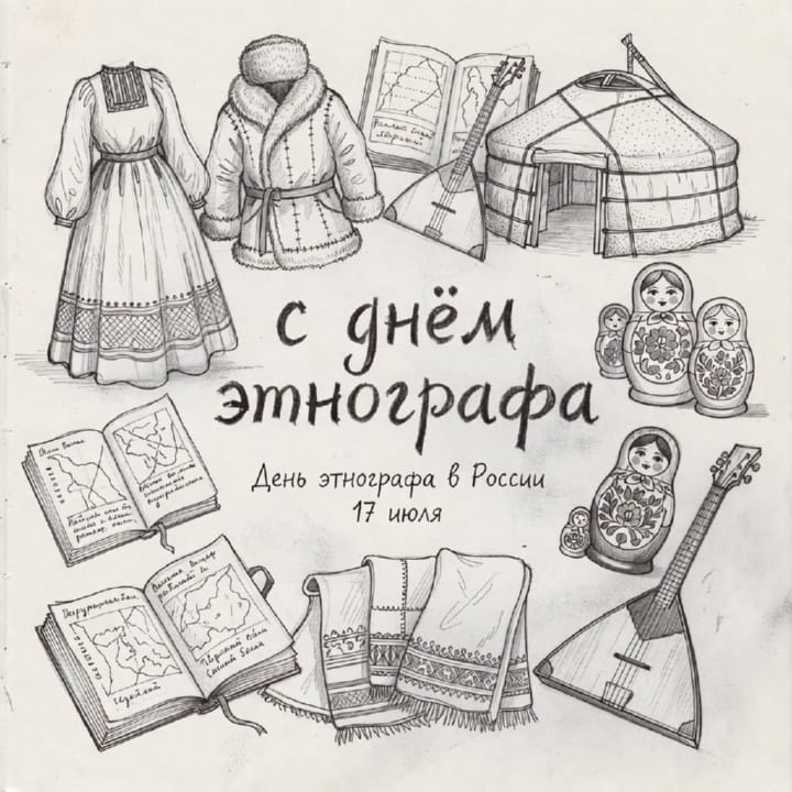 день этнографа в России, открытка №8