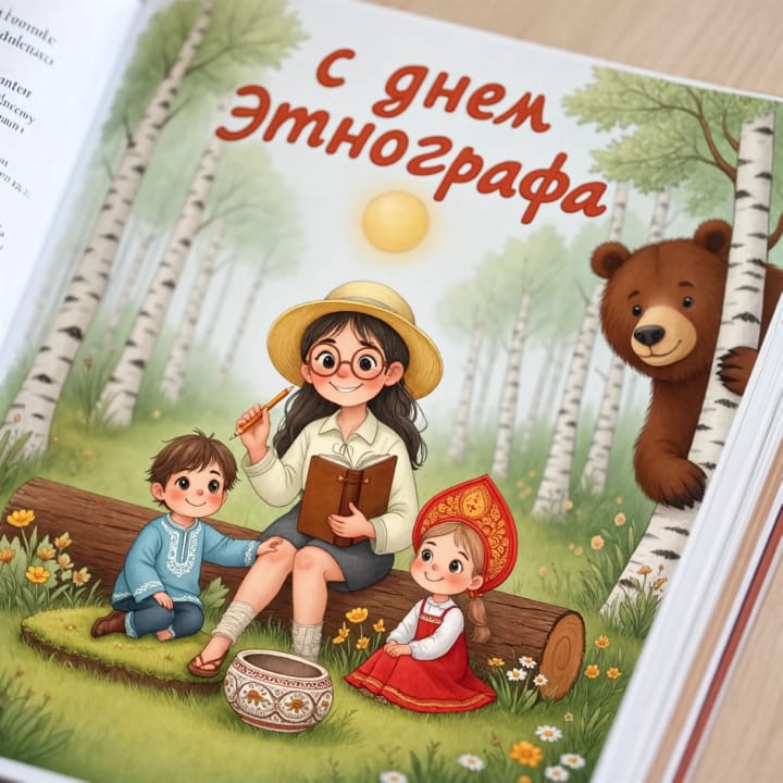 день этнографа в России, открытка №9