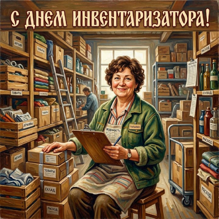 день инвентаризатора (работника БТИ), открытка №14