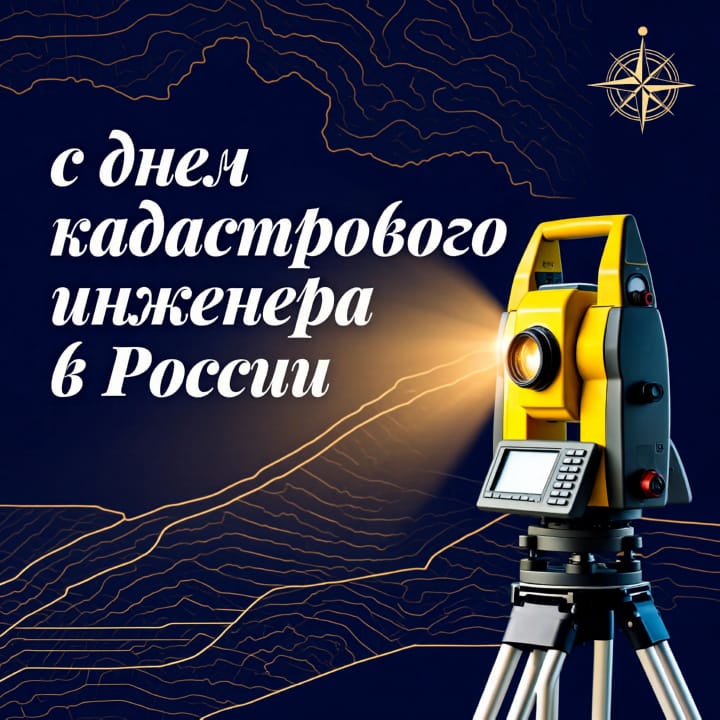 день кадастрового инженера в России, открытка №17