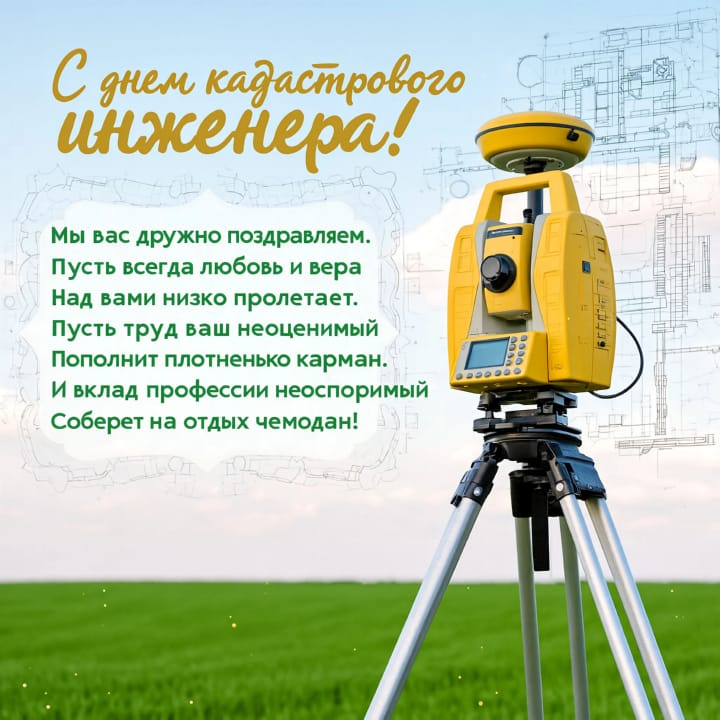 день кадастрового инженера в России, открытка №18