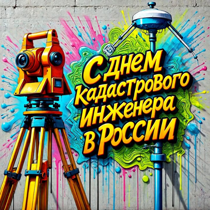 день кадастрового инженера в России, открытка №22