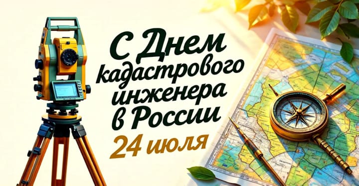 день кадастрового инженера в России, открытка №23