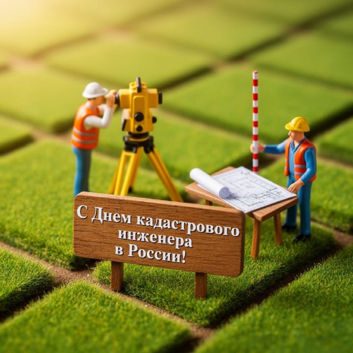 день кадастрового инженера в России, открытка №26