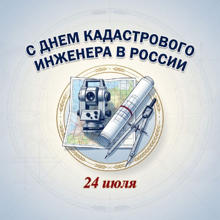 день кадастрового инженера в России, открытка №32