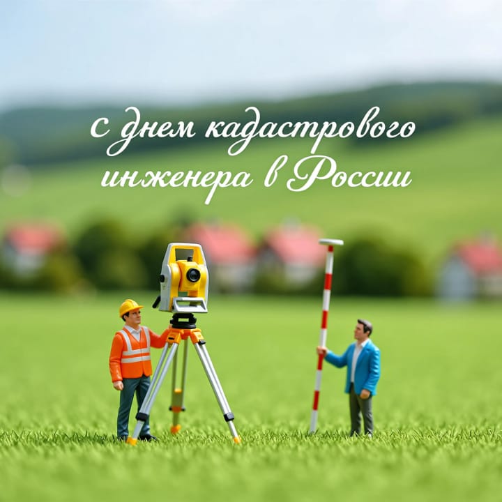 день кадастрового инженера в России, открытка №40