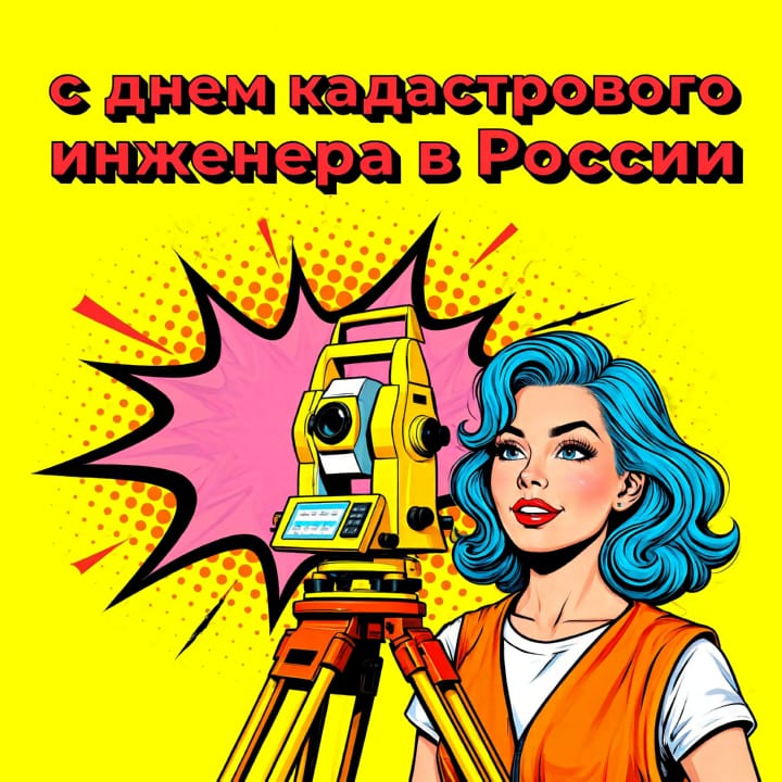 день кадастрового инженера в России, открытка №41