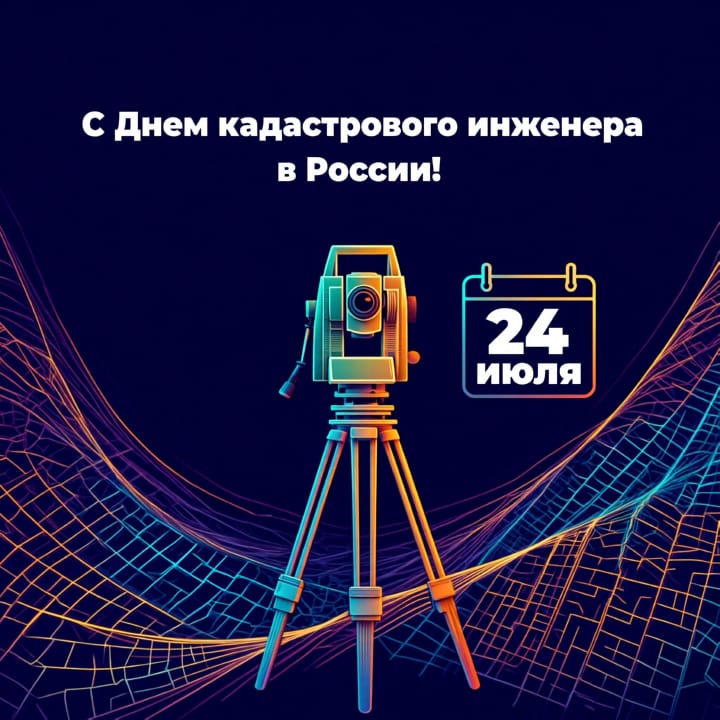 день кадастрового инженера в России, открытка №42