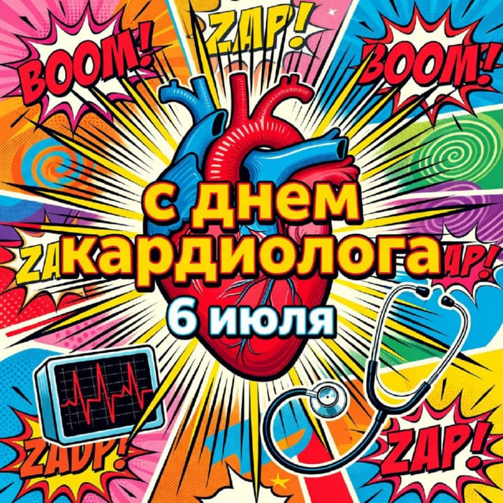 день кардиолога, открытка №15