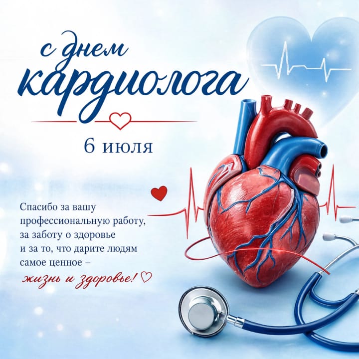 день кардиолога, открытка №18