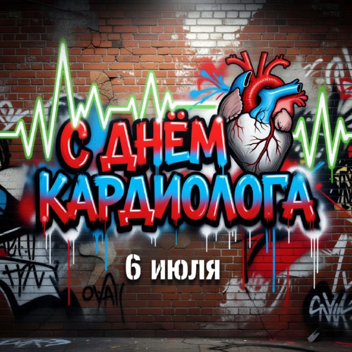 день кардиолога, открытка №26