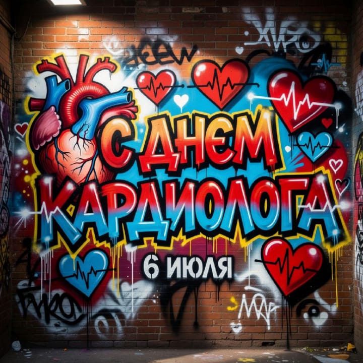 день кардиолога, открытка №3