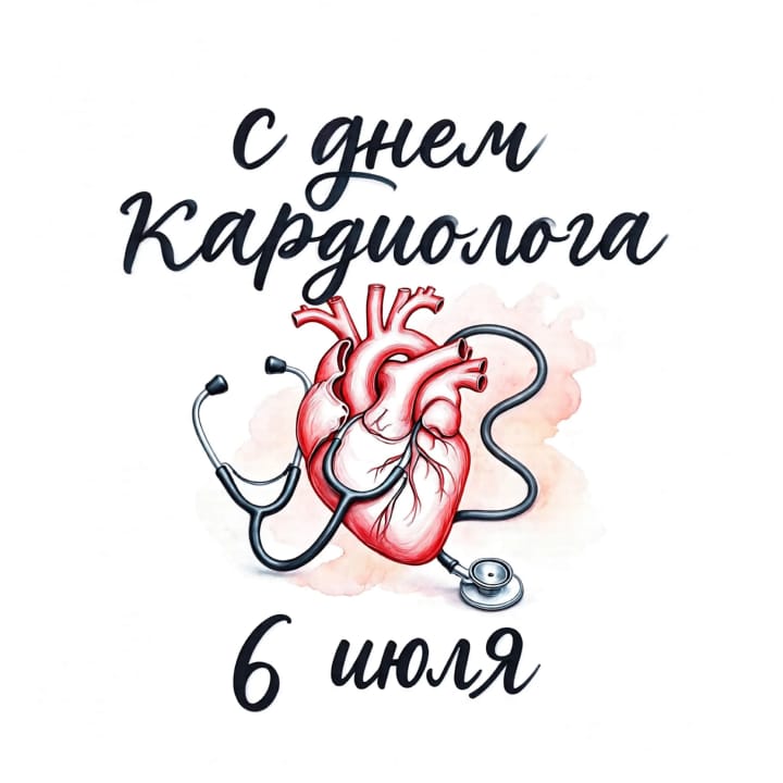 день кардиолога, открытка №30