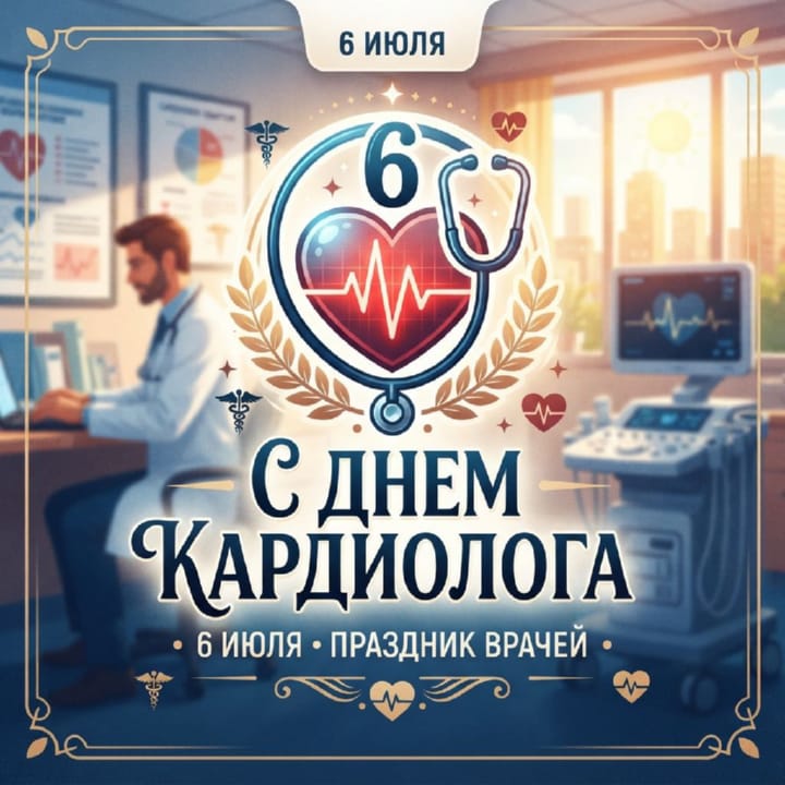 день кардиолога, открытка №33