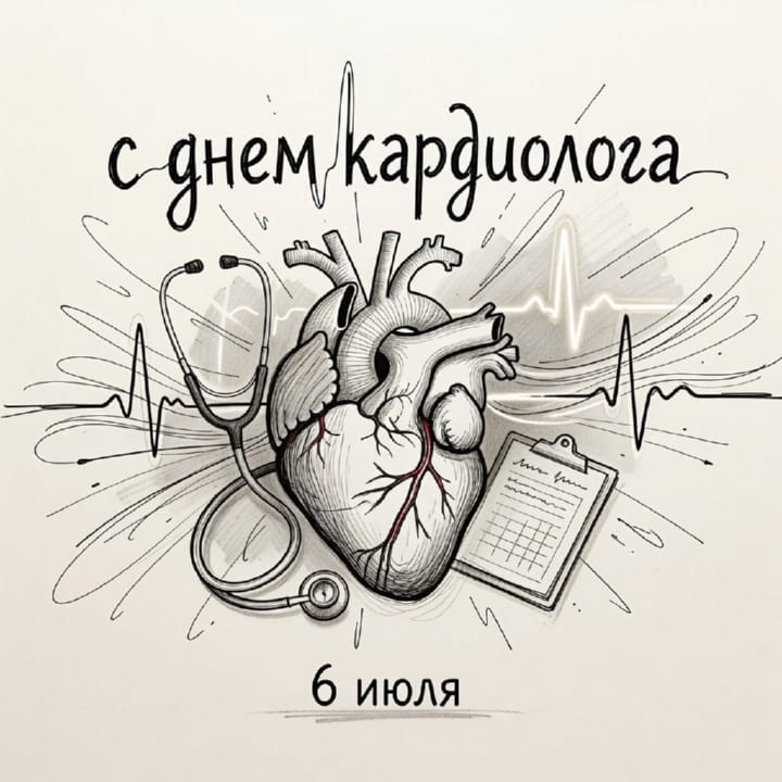день кардиолога, открытка №4