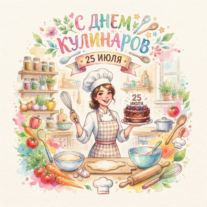 день кулинаров, открытка №16