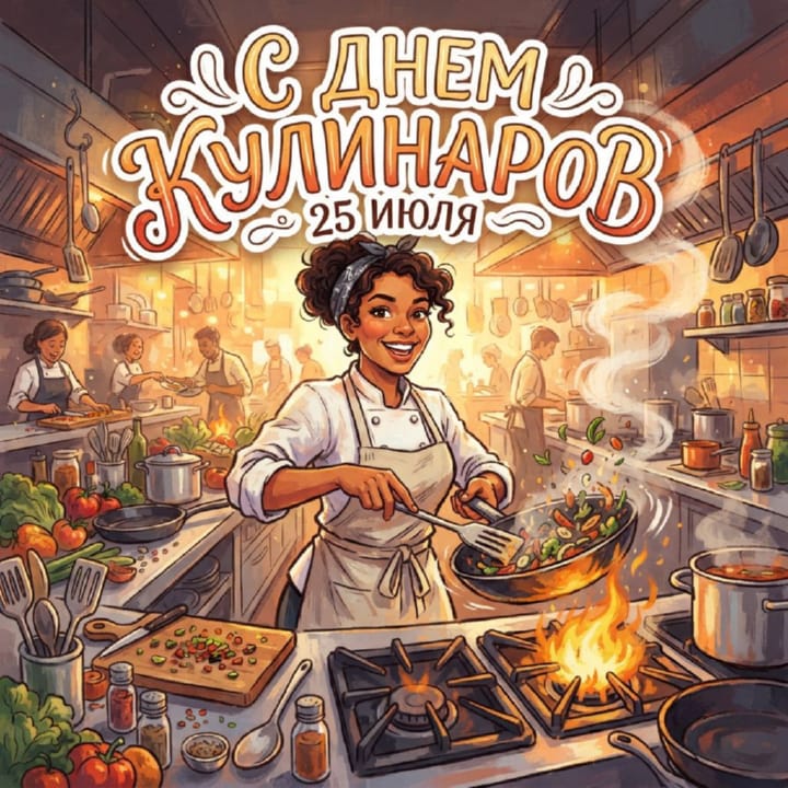 день кулинаров, открытка №18