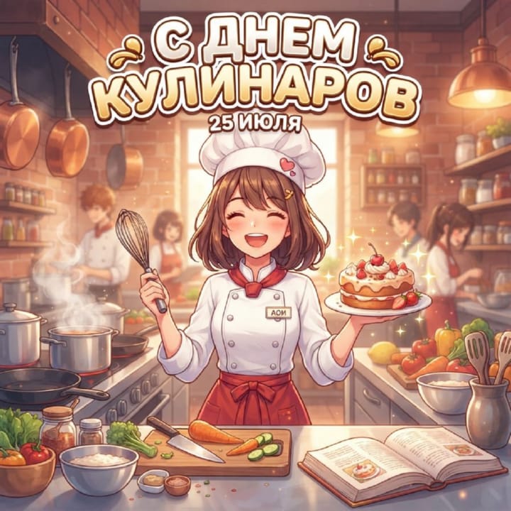 день кулинаров, открытка №19