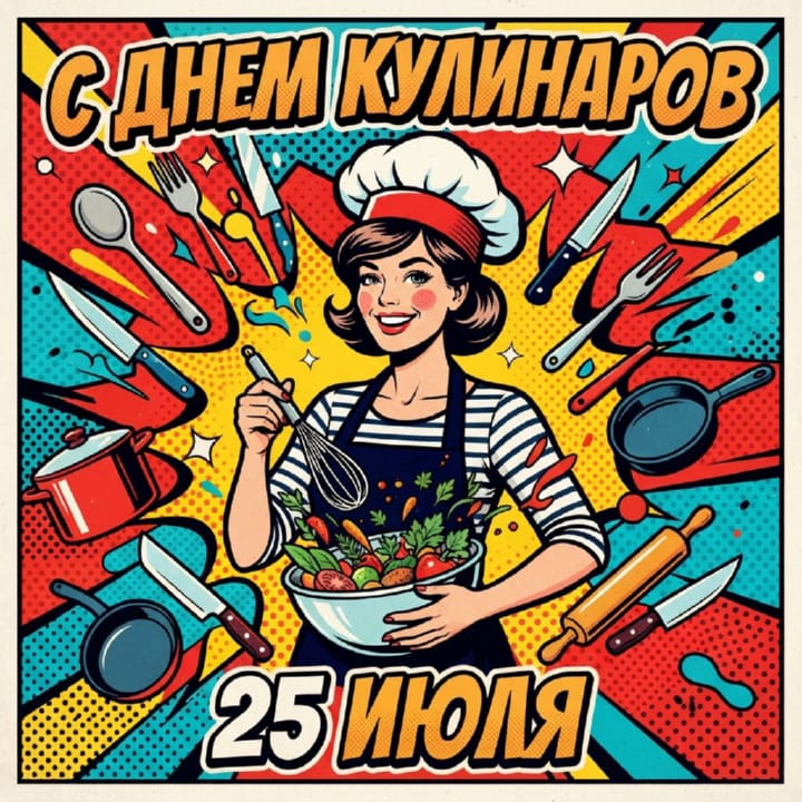 день кулинаров, открытка №20