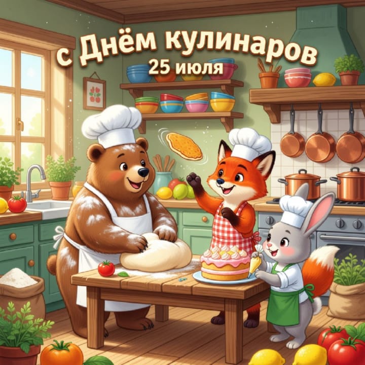 день кулинаров, открытка №22