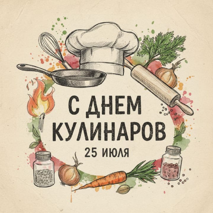 день кулинаров, открытка №29