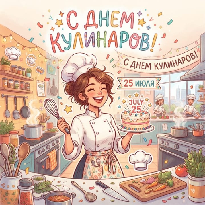 день кулинаров, открытка №3