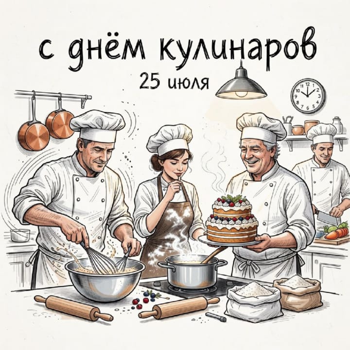 день кулинаров, открытка №35