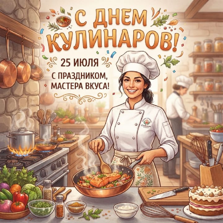 день кулинаров, открытка №4