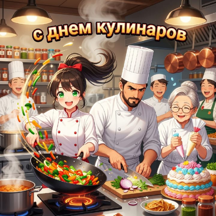 день кулинаров, открытка №41