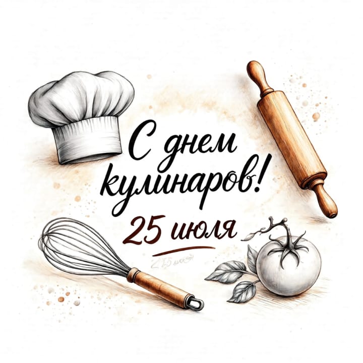 день кулинаров, открытка №45