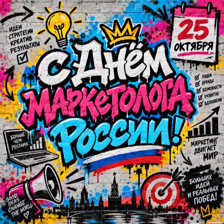 День маркетолога в России, открытка №11