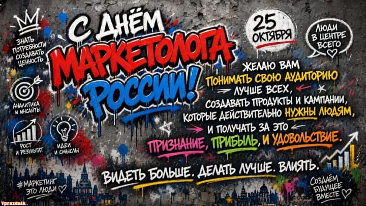 День маркетолога в России, открытка №46