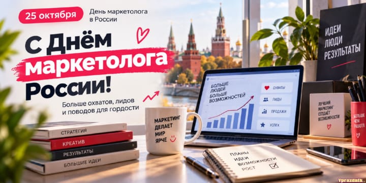 День маркетолога в России, открытка №47