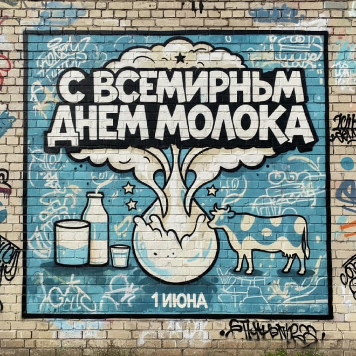 всемирный день молока, открытка №10
