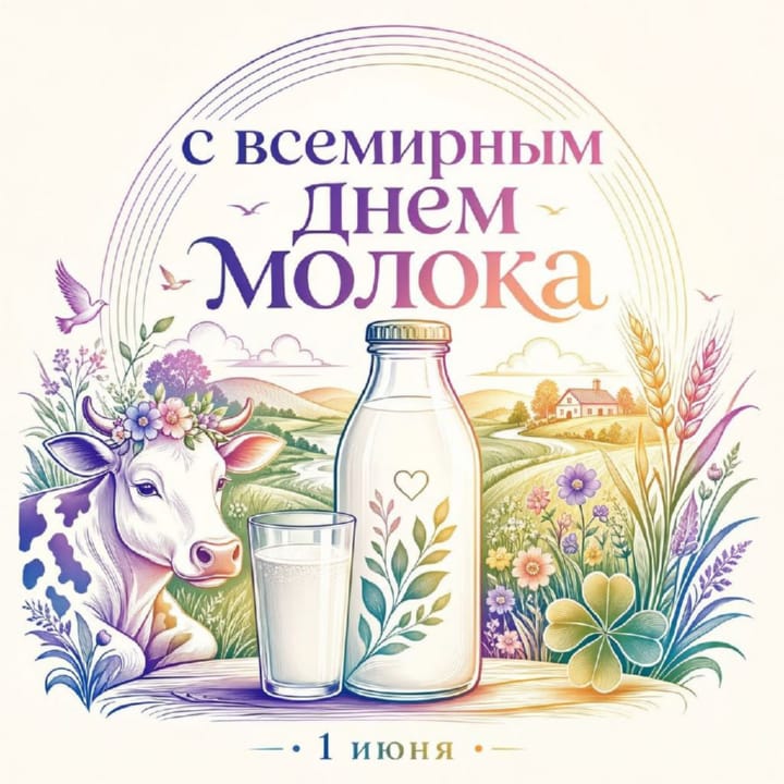 всемирный день молока, открытка №27