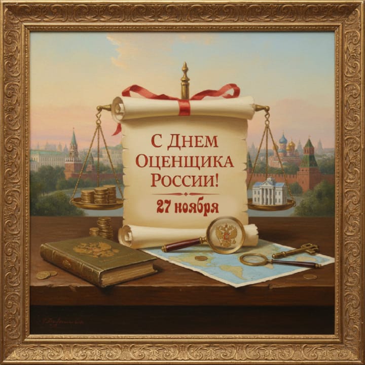 день оценщика в России, открытка №20