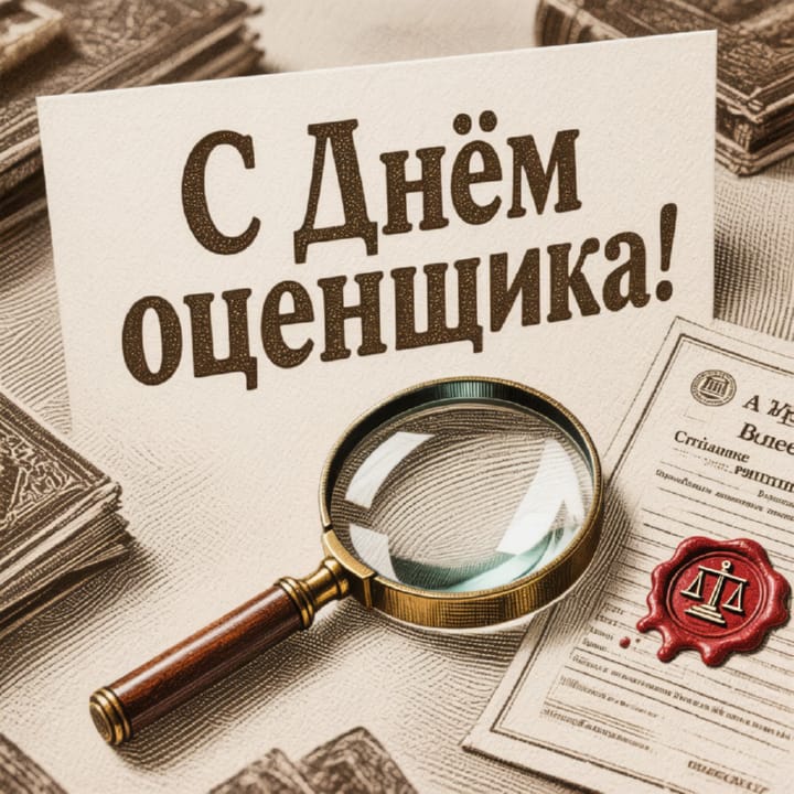 день оценщика в России, открытка №22