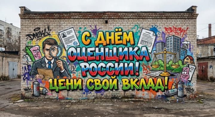 день оценщика в России, открытка №3
