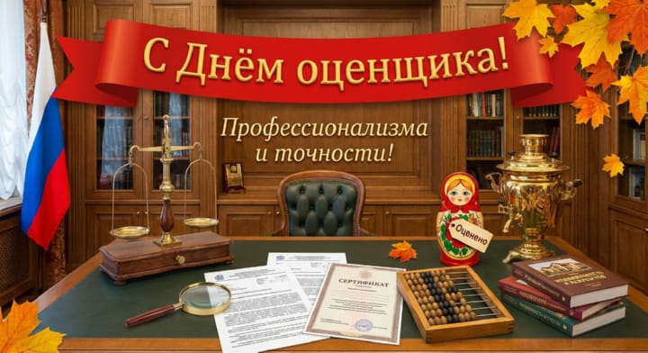 день оценщика в России, открытка №5